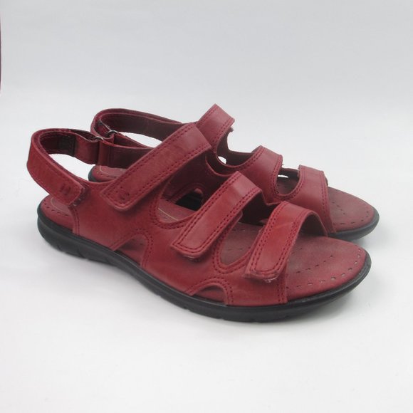 ecco 3 strap sandal